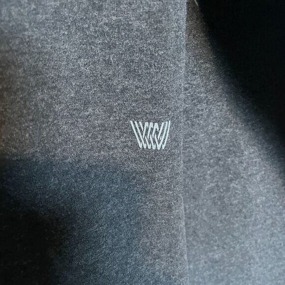 Mack Weldon Sweater Mens Small Gray 1/4 Zip Mock Neck Pullover Cotton Stretch - Picture 5 of 8